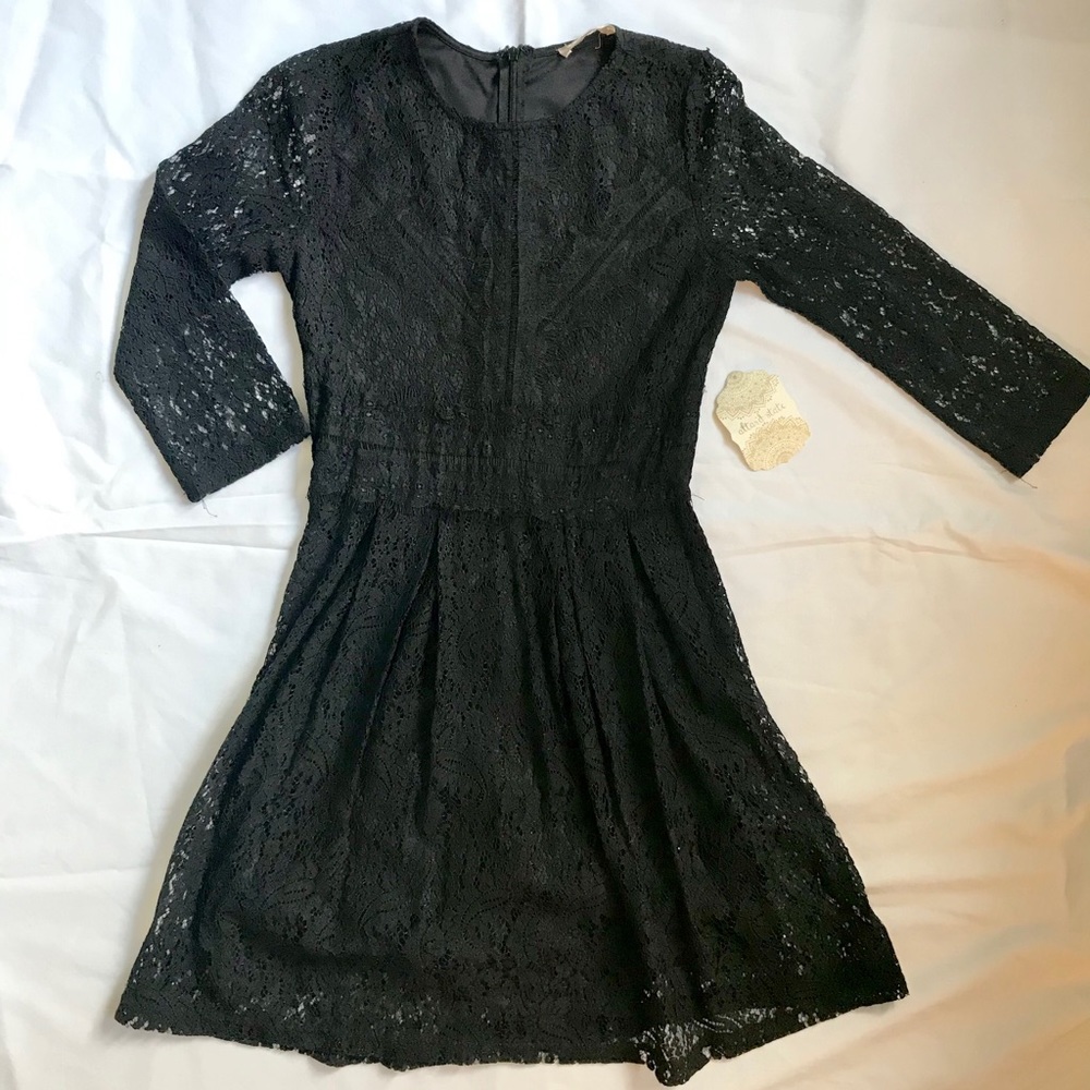 NWT Altar’d State Black Lace Dress